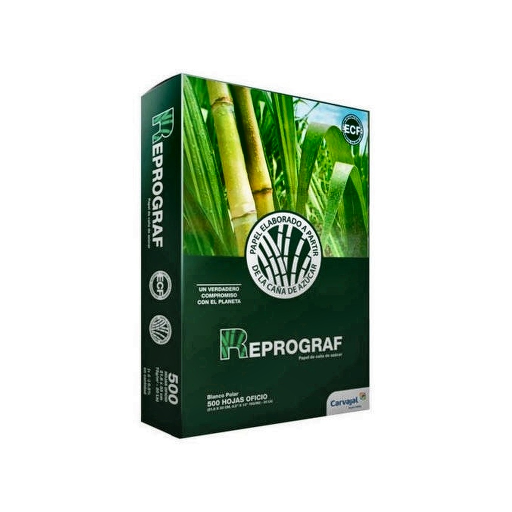 PAPEL REPROGRAF BCO OFICIO 75GR UNIDAD