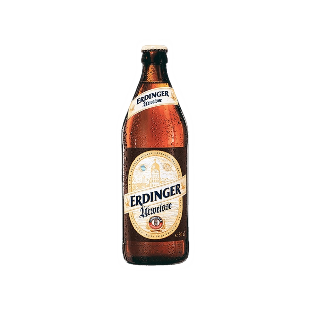 CERVEZA ERDINGER URWEISSE BOTELLA x 500 cc UNIDAD