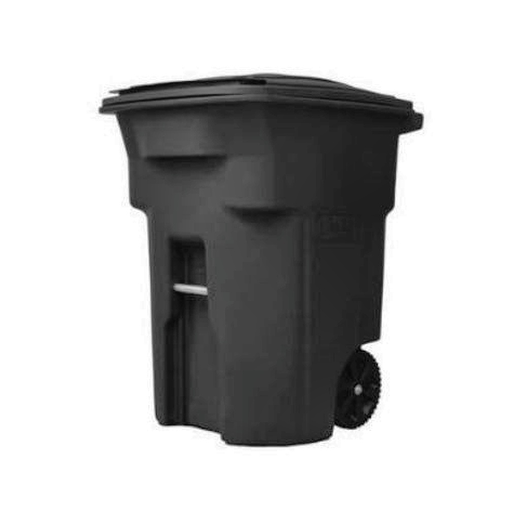 CONTENEDOR ROLLER 360 LT RUEDA DURA NEGRO TT360RD-10