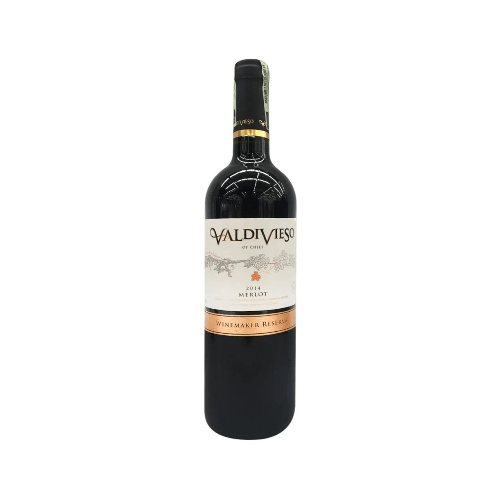 VINO VALDIVIESO MERLOT SINGLE VINEYARD x 750 cc REMATE