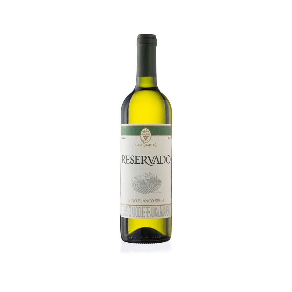 VINO BLANCO SECO RESERVADO x 750 cc REMATE