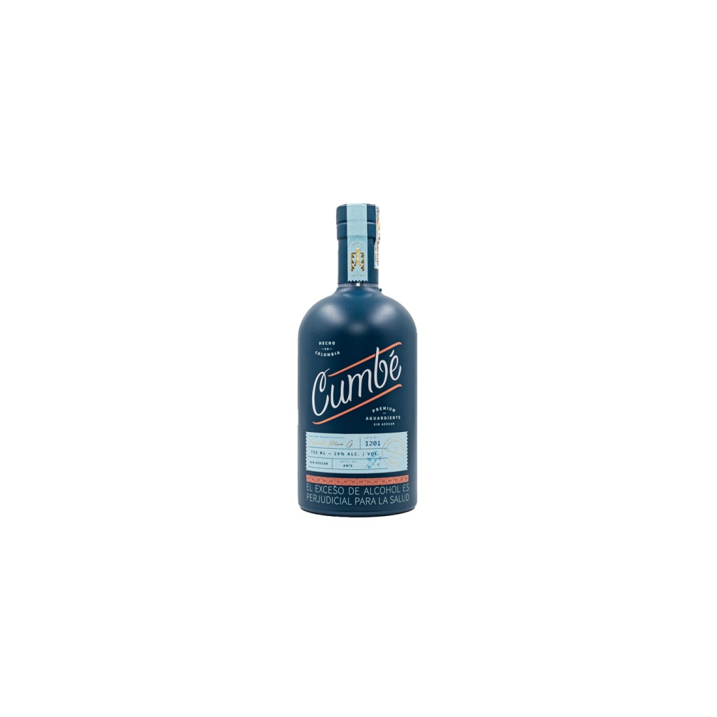 AGUARDIENTE CUMBE PREMIUM ARTESANAL x 750 cc