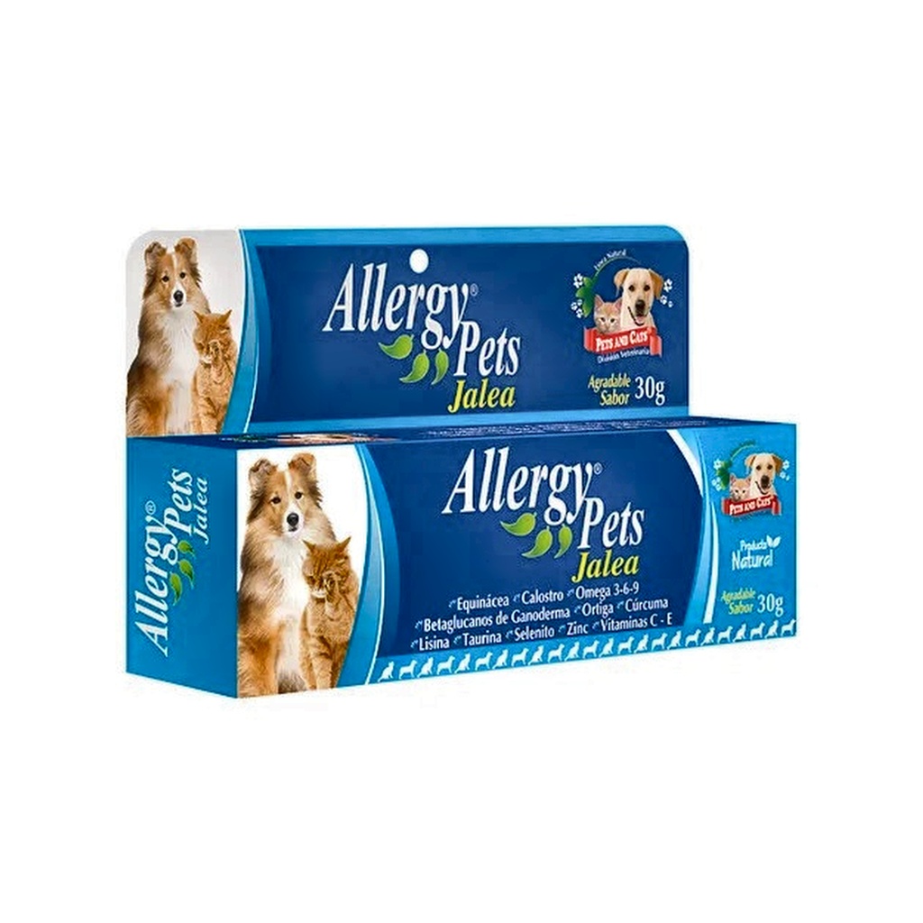 P &amp; C ALLERGY PETS JALEA TUBO x 30gr UNIDAD
