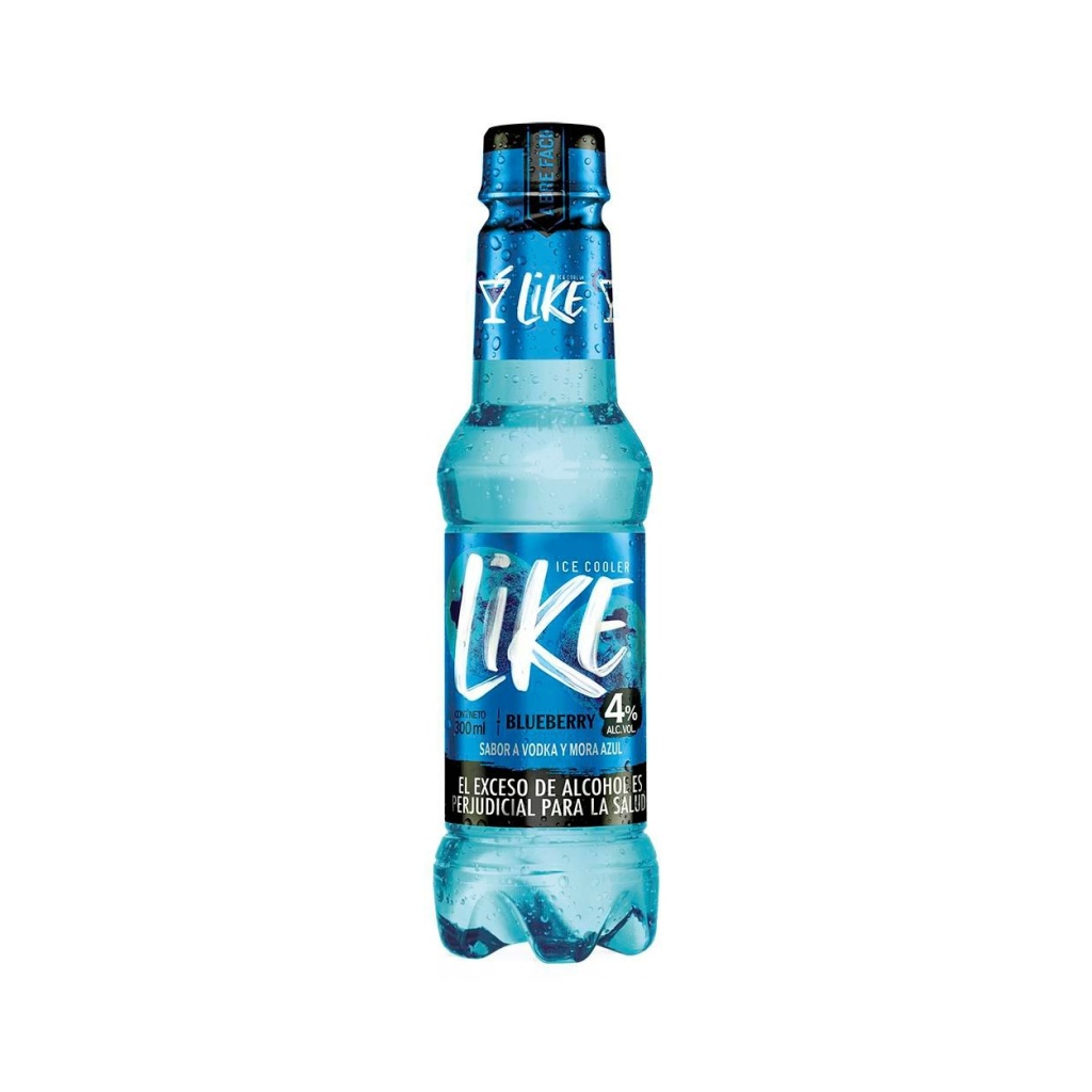 LIKE ICE COOLER BLUEBERRY x 300 cc UNIDAD