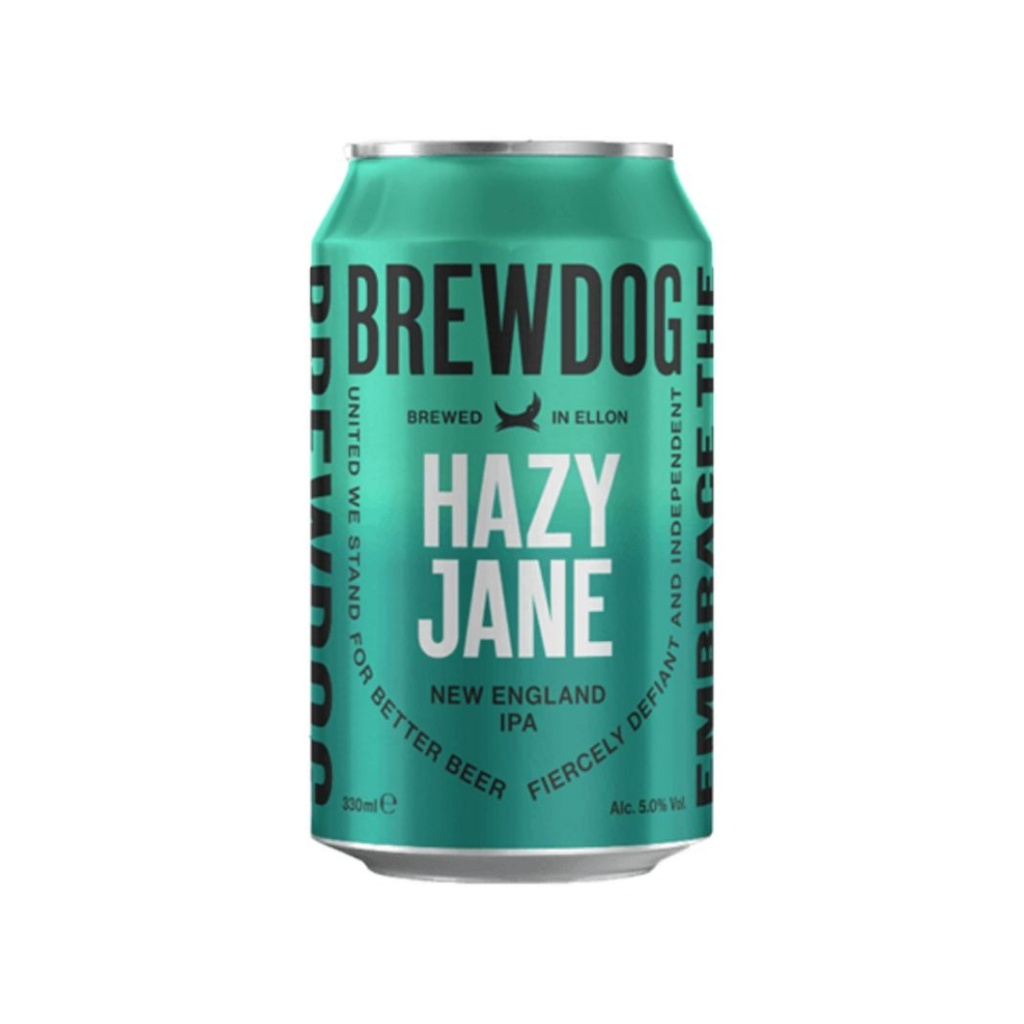 CERVEZA BREWDOG HAZY JANE LATA x 330 cc UNIDAD