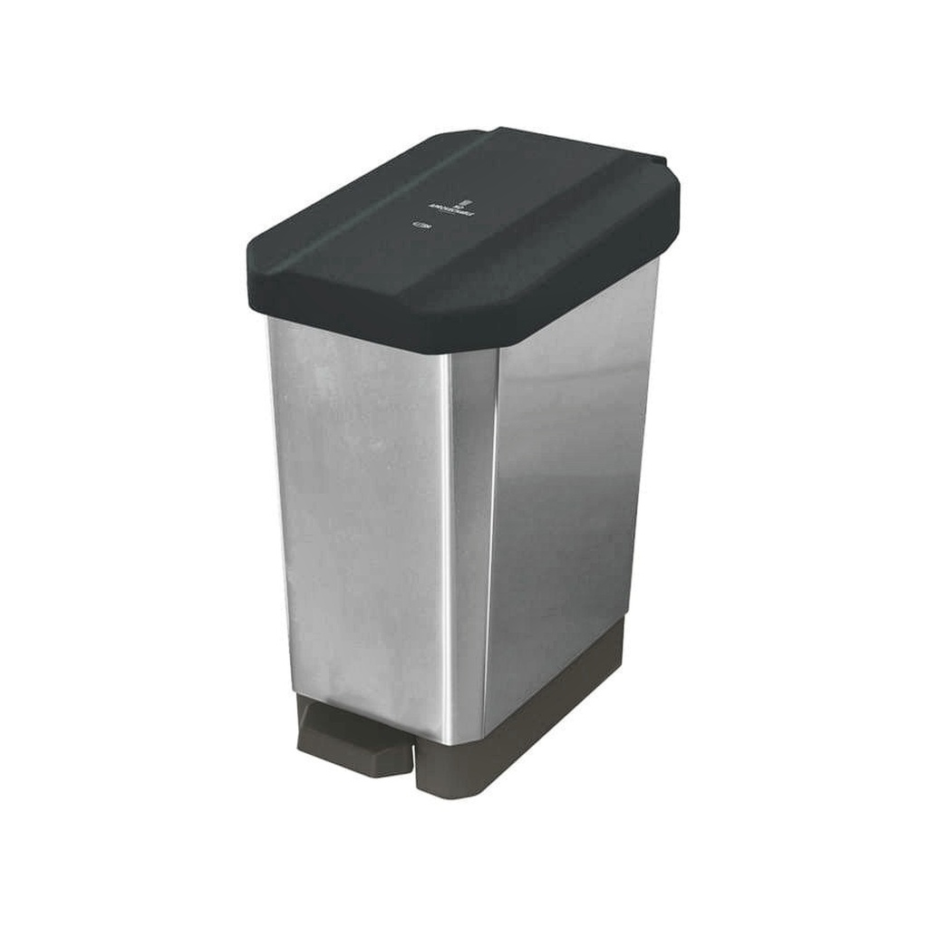 CANECA PAPELERA ESTRABINS PEDAL NEGRO NO APROVECHABLE IML METALIZADO IML METALIZADO 22 LT 4-1042706_EMP 4