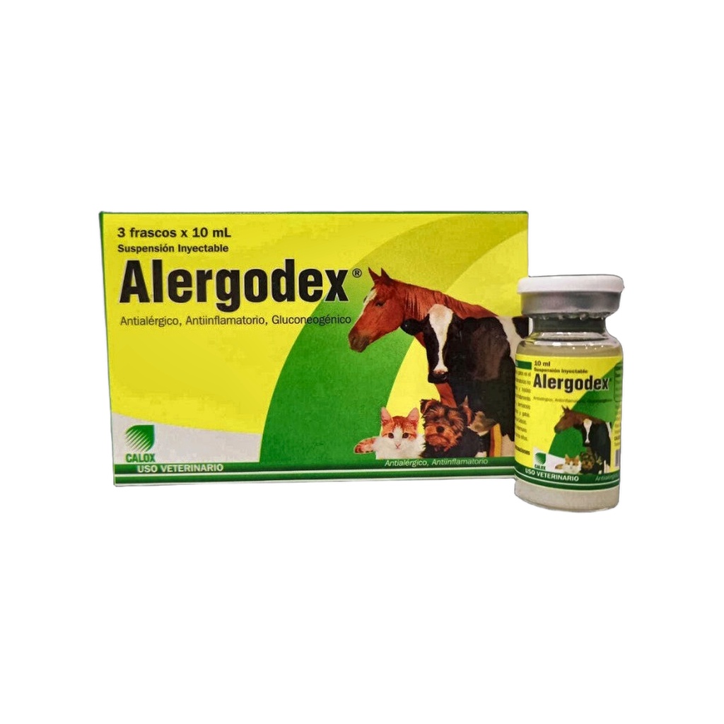ALERGODEX CALOX  CAJA X 3 FCOS X 10 ML