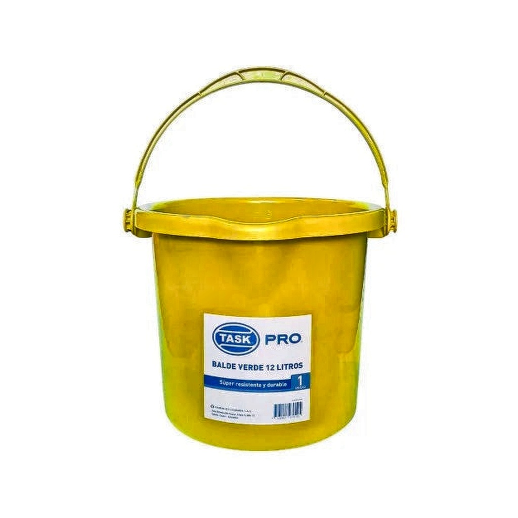 BALDE AMARILLO  TASK PRO 12LT - RF_ 1007040