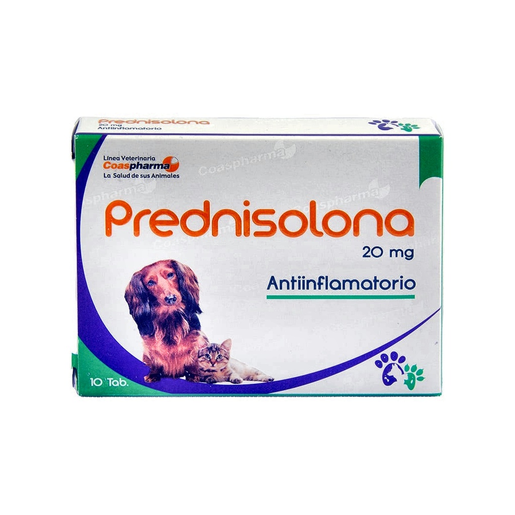 PREDNISOLONA 20 MG 10 TABLETAS