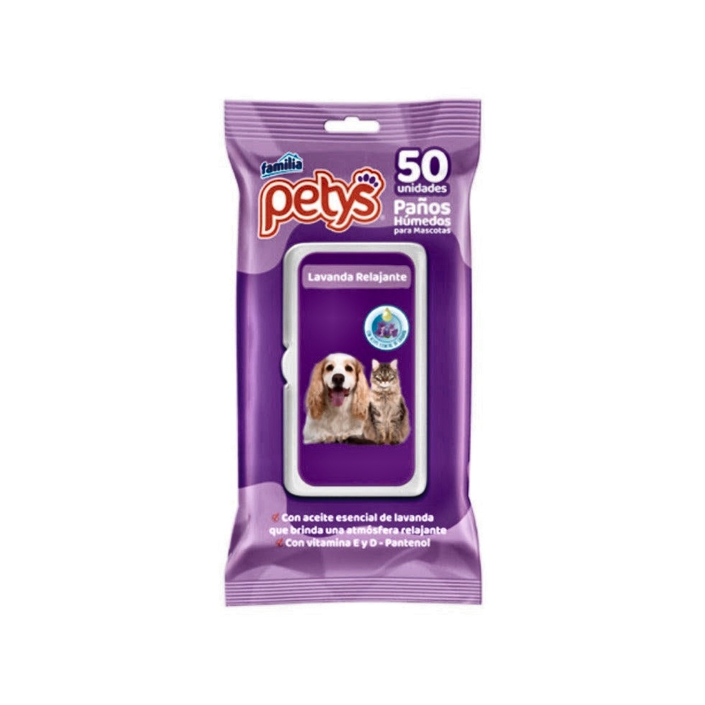 PANOS HUMEDOS PETYS LAVANDA 50