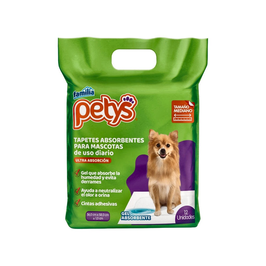 TAPETES PETYS MEDIANO X 12