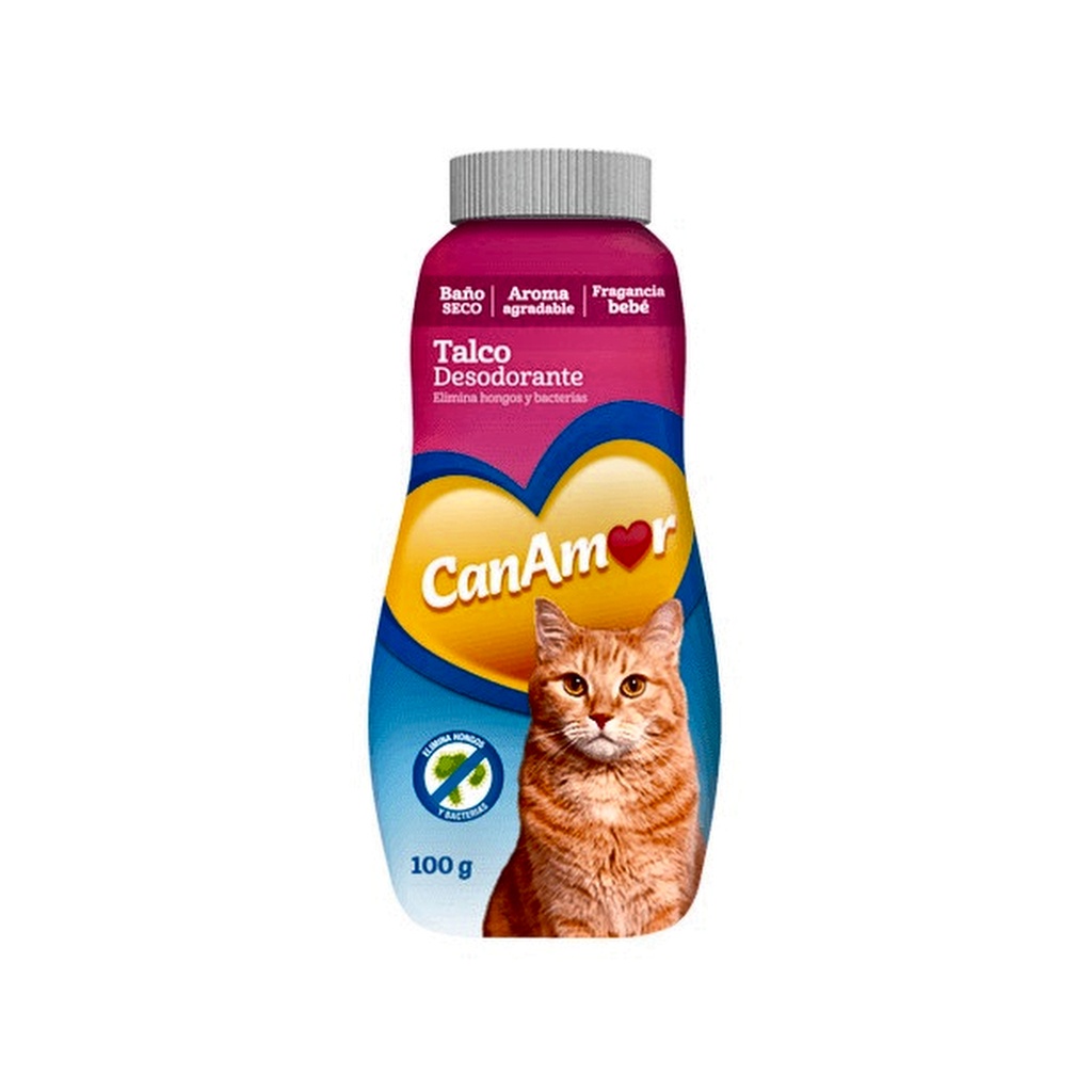 TALCO DESODORANTE GATOS POR 100 gr