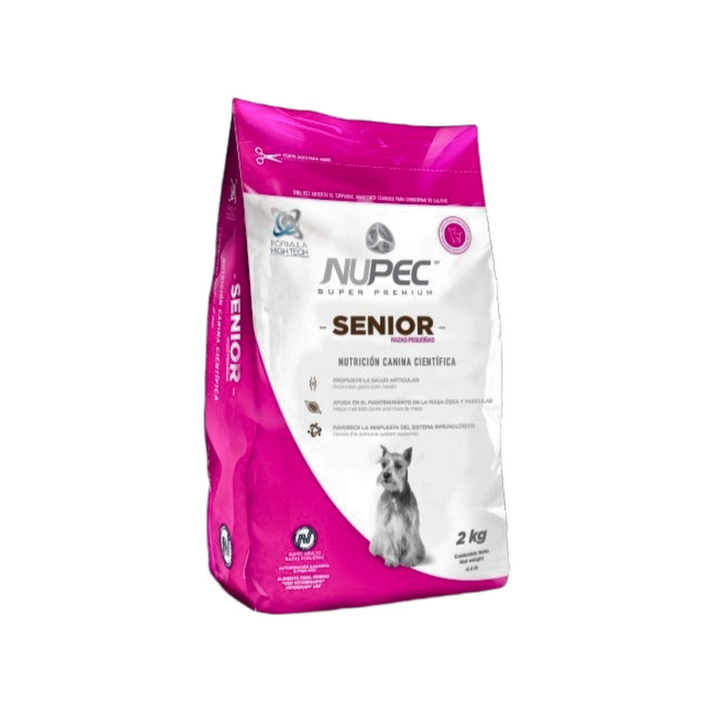 NUPEC SENIOR RAZA PEQUEÑA C_SA00CO02  BOL x 2 kg