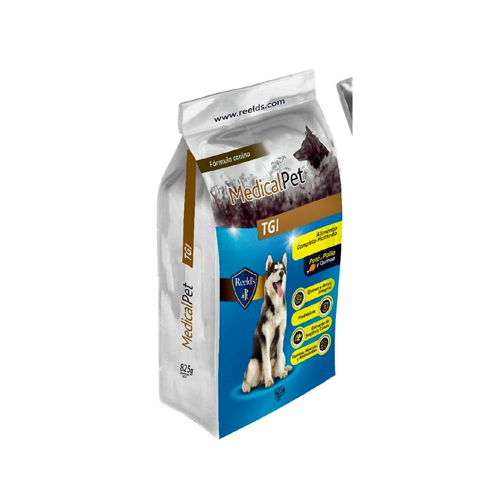 MEDICAL PET TGI PERROS TRIPACK PTN48 BOL X 825 GR
