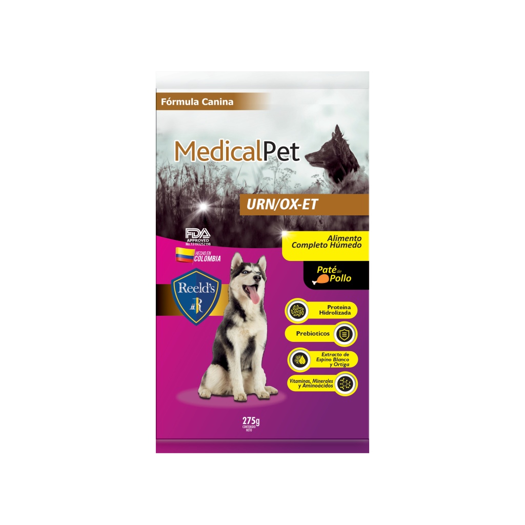REELD&quot;S MEDICAL PET URN/OX-ET PERROS PTN90 BOL X 275 GR