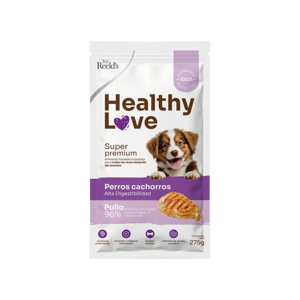 HEALTHY LOVE PERROS CACHORROS PTN22 BOL X 275 GR