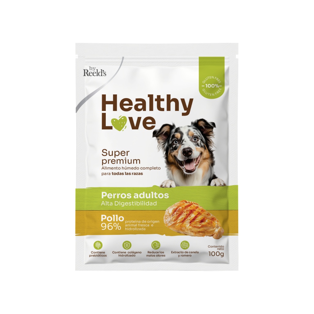 HEALTHY LOVE PERROS ADULTOS  PTN26 BOL X 100 GR