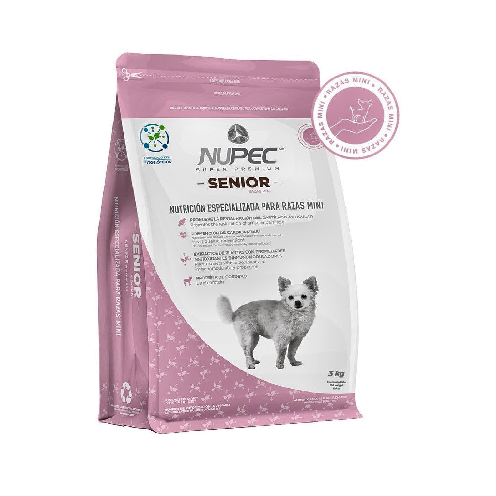 NUPEC SENIOR RAZAS MINI C_SE0ACO01 BOL x 1 kg