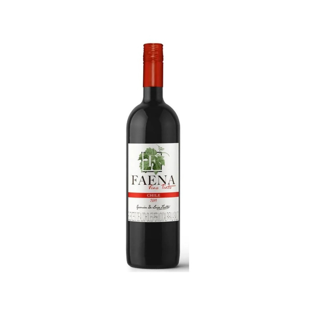 VINO TINTO ARGENTINO FAENA x 750 cc