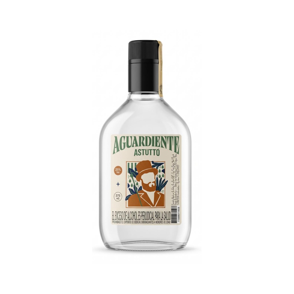 AGUARDIENTE ASTUTTO x 375 cc