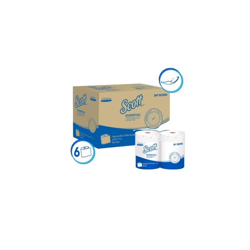 TOALLA SCOTT ESSENTIAL BL X177 MTRS 30229692 PAC X 6 RLL
