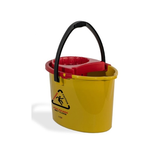 BALDE CON ESCURRIDOR AMARILLO PISO MOJADO 12L 4-1046480_EMP 6