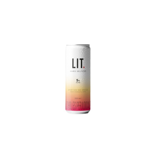 BEBIDA LIT HARD SELTZER FRAMBUESA LIMON x 355 cc UNIDAD