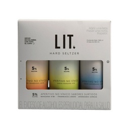 [1540201] BEBIDA LIT HARD SELTZER SURTIDA x 355 cc C/U TREEPACK