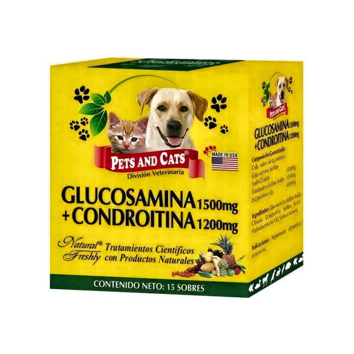 P & C  GLUCOSAMINA+CHONDROITINA DISP x 15 SOBRES