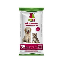 [2420008] PAÑOS HUMEDOS DINKY PARA MASCOTAS 5540 PAQ x 35 UND