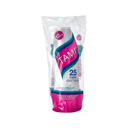[3031314] VASOS 12 OZ TRANSP TAMI RLL X 25UND