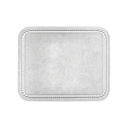 TAPA CRISTAL PARA BANDEJA DE ALUMINIO 104 OZ D0010400T CJ X 100UND
