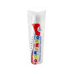 [3100127] VASOS 9 OZ BCO DOMINGO RLL X 50 UND