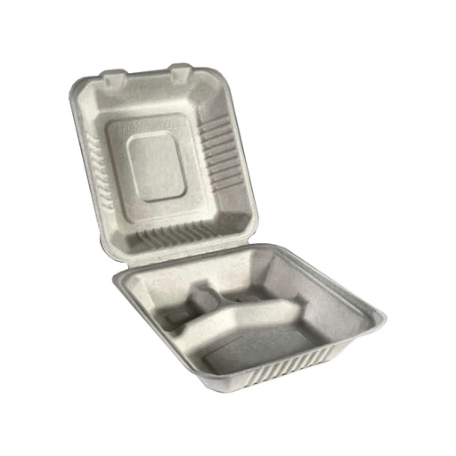 PORTACOMIDAS 3 DIVISIONES GEOPACK CJ x 400 UND