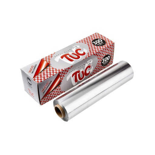 PAPEL ALUMINIO TUC X 300MTS UNIDAD