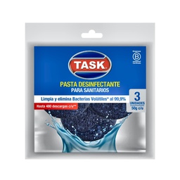 [2212125] PASTILLA DESINFECTANTE PARA BAÑOS TASK 150G x 3 RF_7000001/1102432