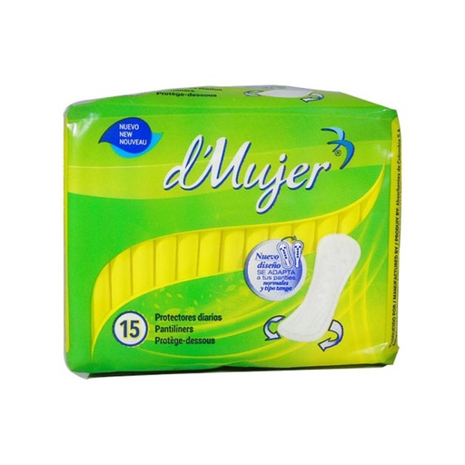 OFERTA PAGUE 2 LLEVE 3 PAQ PROTECTOR DIARIO ANATOMICO MULTIESTILO D MUJER  PREPACK X 15 UND